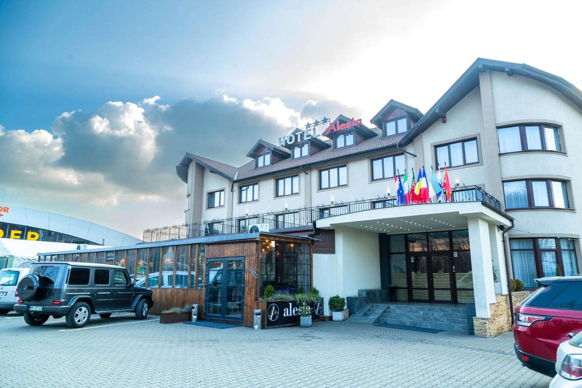 阿莱西亚餐厅酒店 Corunca 外观 照片